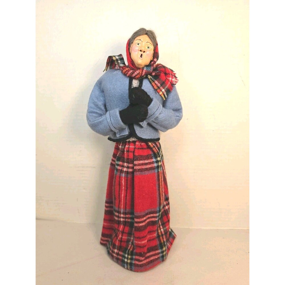 Vintage Paula Dean Christmas Caroler Doll "Louise" 1980's